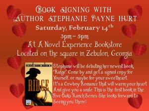 book signing ad